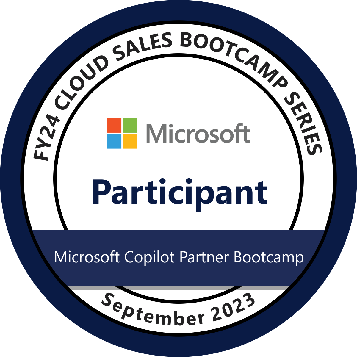 Microsoft Copilot Partner Bootcamp — FY24 Participant